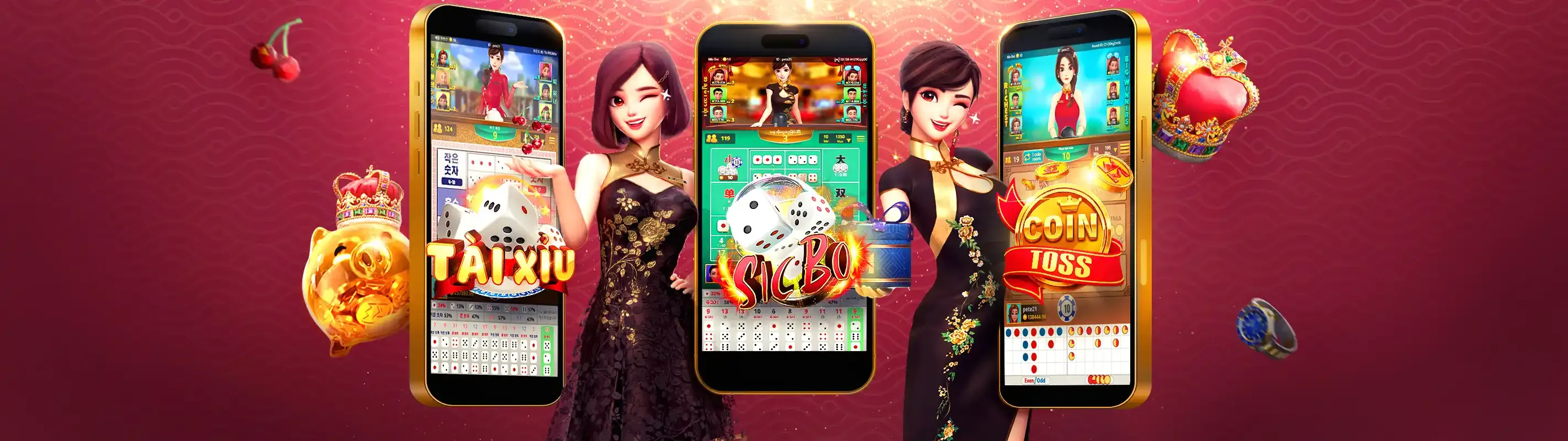Hình ảnh chính vf55 casino với giao diện trò chơi hiện đại