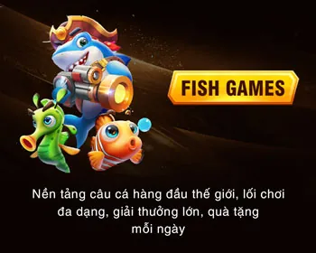 Trò chơi nổ hũ và bắn cá đầy màu sắc tại vf55 casino